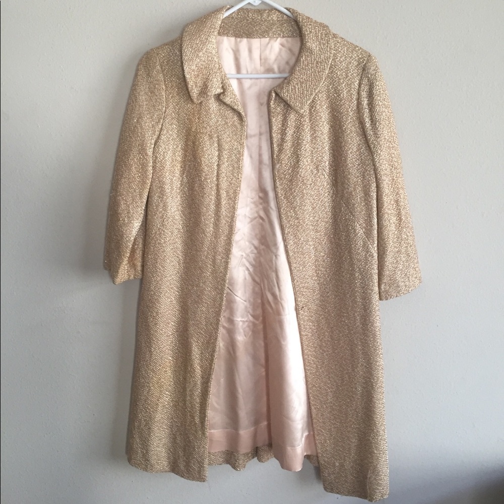 Vintage Gilded Opera Coat